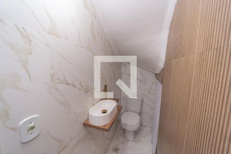 Lavabo de casa de condomínio à venda com 4 quartos, 124m² em Parque Boturussu, São Paulo
