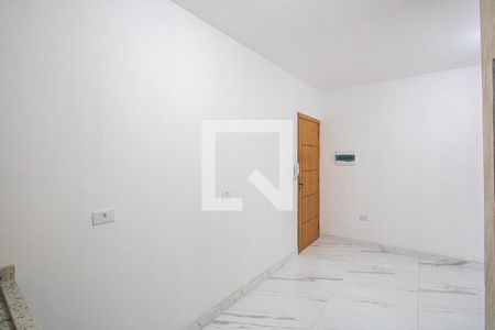 Cozinha de apartamento à venda com 2 quartos, 56m² em Jardim Silvana, Santo André