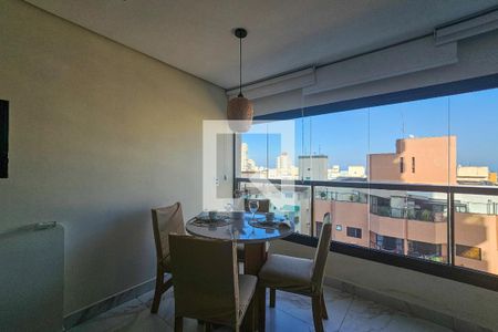Sala de apartamento para alugar com 1 quarto, 41m² em Parque Enseada, Guarujá