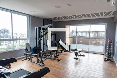 Apartamento à venda com 33m², 1 quarto e sem vaga Apartamento à venda com 33m², 1 quarto e sem vagaÁrea comum - Academia