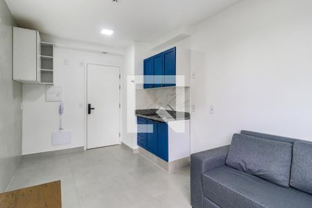 Sala de apartamento à venda com 1 quarto, 40m² em Santo Amaro, São Paulo