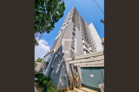 Fachada de apartamento à venda com 1 quarto, 40m² em Santo Amaro, São Paulo
