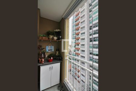 Sala Sacada de apartamento à venda com 2 quartos, 56m² em Baeta Neves, São Bernardo do Campo