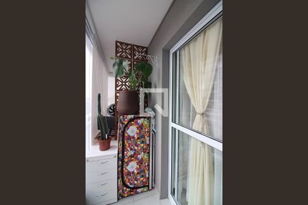 Sala Sacada de apartamento à venda com 2 quartos, 56m² em Baeta Neves, São Bernardo do Campo