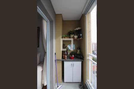 Sala Sacada de apartamento à venda com 2 quartos, 56m² em Baeta Neves, São Bernardo do Campo