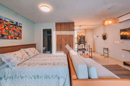 Sala/Quarto de apartamento para alugar com 1 quarto, 45m² em Ondina, Salvador