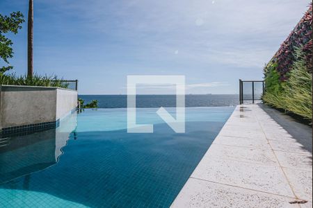 Área comum - Piscina de apartamento para alugar com 1 quarto, 45m² em Ondina, Salvador