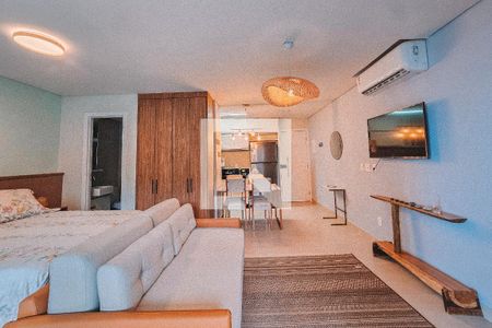 Sala/Quarto de apartamento para alugar com 1 quarto, 45m² em Ondina, Salvador