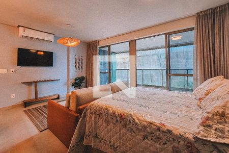 Sala/Quarto de apartamento para alugar com 1 quarto, 45m² em Ondina, Salvador