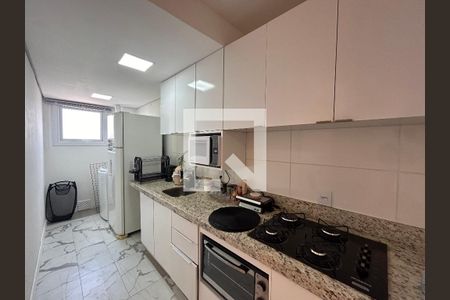 Cozinha de apartamento à venda com 2 quartos, 58m² em Rondônia, Novo Hamburgo