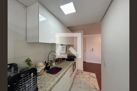 Cozinha de apartamento à venda com 2 quartos, 58m² em Rondônia, Novo Hamburgo