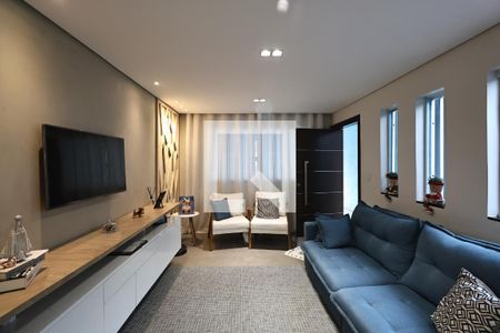 Sala de casa à venda com 4 quartos, 234m² em Vila Curuçá, Santo André