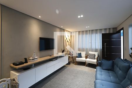 Sala de casa à venda com 4 quartos, 234m² em Vila Curuçá, Santo André