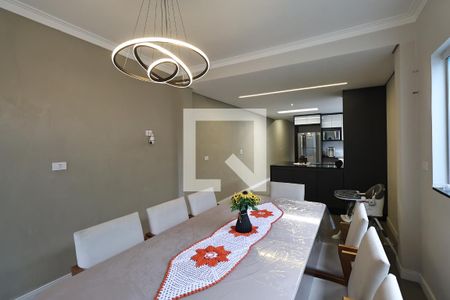 Sala de Jantar de casa à venda com 4 quartos, 234m² em Vila Curuçá, Santo André