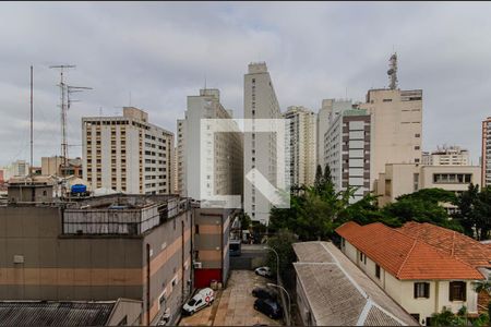 Vista da Varanda de kitnet/studio à venda com 1 quarto, 28m² em Vila Mariana, São Paulo
