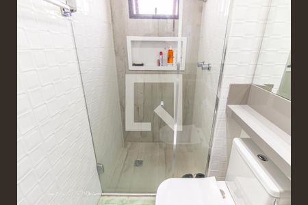 Banheiro da Suíte de apartamento à venda com 3 quartos, 105m² em Vila Regente Feijó, São Paulo