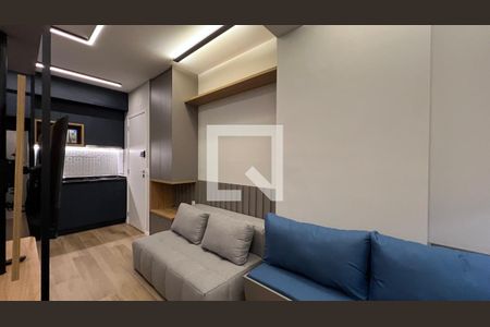 Sala de apartamento para alugar com 1 quarto, 28m² em Pinheiros, São Paulo