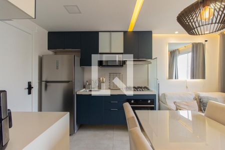 Cozinha  de apartamento para alugar com 2 quartos, 32m² em Cambuci, São Paulo
