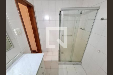 Banheiro da suíte de apartamento à venda com 1 quarto, 40m² em Centro, Rio de Janeiro