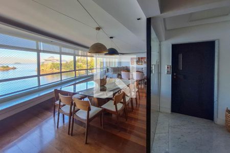 Sala de Jantar de apartamento à venda com 4 quartos, 300m² em Ingá, Niterói