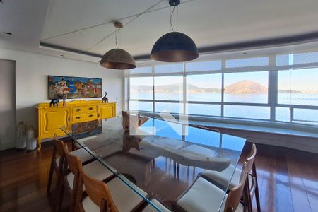Sala de Jantar de apartamento à venda com 4 quartos, 300m² em Ingá, Niterói