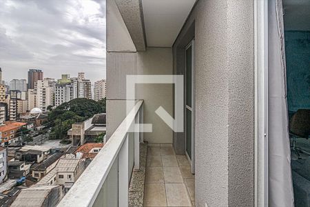 Varanda de kitnet/studio à venda com 1 quarto, 27m² em Aclimação, São Paulo