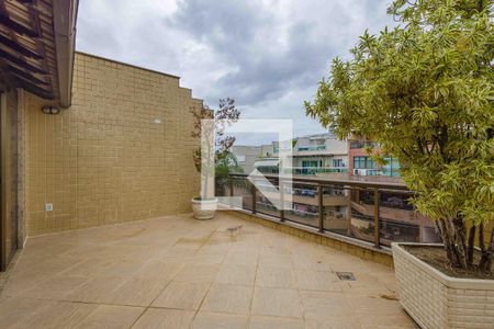 Varanda de apartamento à venda com 5 quartos, 310m² em Recreio dos Bandeirantes, Rio de Janeiro
