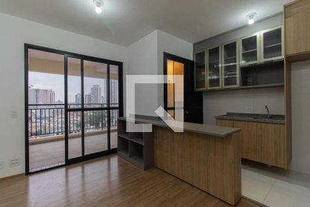 Sala de apartamento para alugar com 2 quartos, 49m² em Nova Klabin, São Paulo