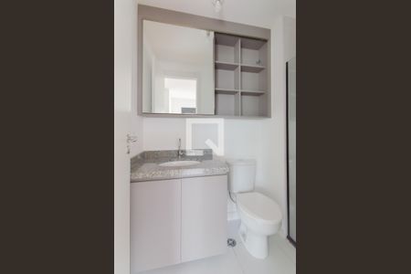 Banheiro de apartamento para alugar com 1 quarto, 49m² em Nova Klabin, São Paulo