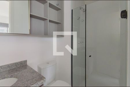 Banheiro de apartamento para alugar com 1 quarto, 49m² em Nova Klabin, São Paulo