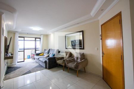 Sala de apartamento à venda com 3 quartos, 141m² em Vila Assunção, Santo André