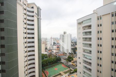 Vista da varanda de apartamento à venda com 3 quartos, 141m² em Vila Assunção, Santo André