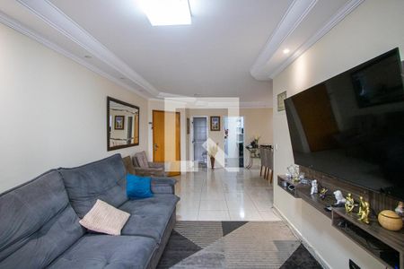 Sala de apartamento à venda com 3 quartos, 141m² em Vila Assunção, Santo André