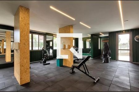 Área comum - Academia de apartamento à venda com 2 quartos, 73m² em Vila Assunção, Santo André
