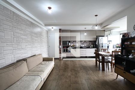 Sala de apartamento à venda com 2 quartos, 73m² em Vila Assunção, Santo André