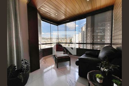 Sala de apartamento à venda com 4 quartos, 167m² em Luxemburgo, Belo Horizonte
