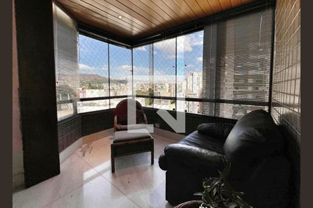 Sala de apartamento à venda com 4 quartos, 167m² em Luxemburgo, Belo Horizonte