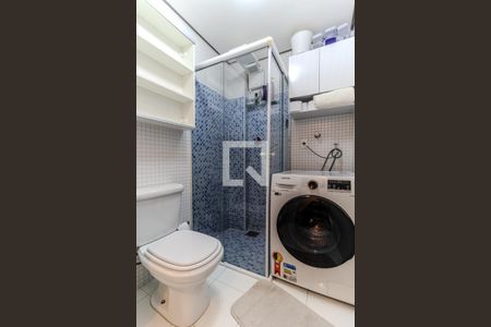 Banheiro de kitnet/studio para alugar com 1 quarto, 36m² em Campos Elíseos, São Paulo