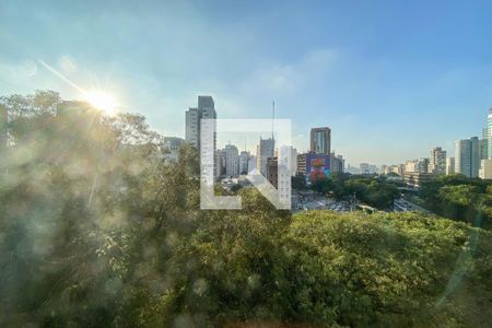 vista Varanda de kitnet/studio para alugar com 1 quarto, 23m² em Paraíso, São Paulo