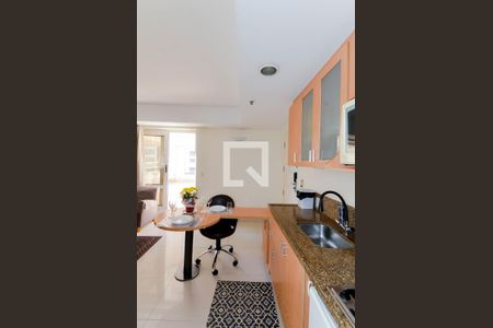 Cozinha de apartamento para alugar com 1 quarto, 42m² em Centro, Guarulhos