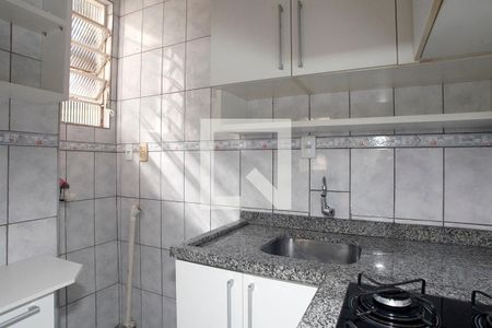 Cozinha de kitnet/studio à venda com 1 quarto, 22m² em Centro Histórico, Porto Alegre