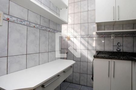 Cozinha de kitnet/studio à venda com 1 quarto, 22m² em Centro Histórico, Porto Alegre
