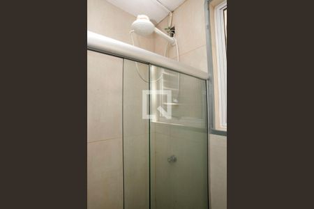 Banheiro de kitnet/studio à venda com 1 quarto, 22m² em Centro Histórico, Porto Alegre