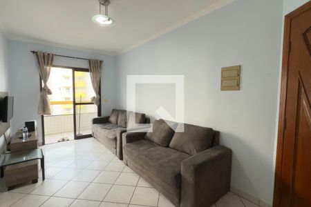 Sala de apartamento para alugar com 2 quartos, 67m² em Nova Mirim, Praia Grande