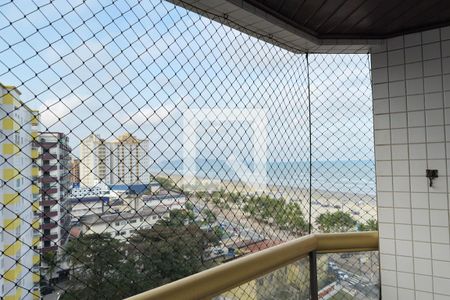 Varanda da Sala de apartamento para alugar com 2 quartos, 67m² em Nova Mirim, Praia Grande