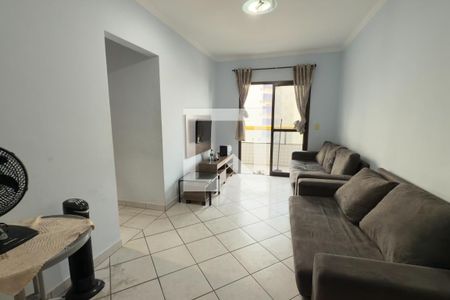 Sala de apartamento para alugar com 2 quartos, 67m² em Nova Mirim, Praia Grande