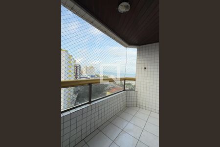 Varanda da Sala de apartamento para alugar com 2 quartos, 67m² em Nova Mirim, Praia Grande