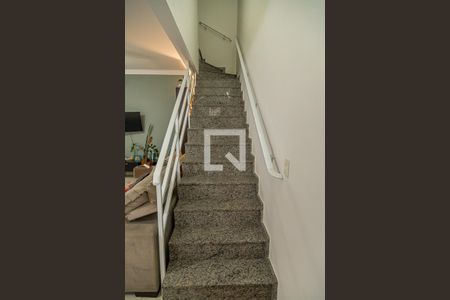 Corredor - Escada de casa de condomínio à venda com 3 quartos, 105m² em Vila Guarani (zona Sul), São Paulo