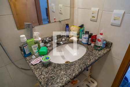 Banheiro da Suíte - Pia de casa de condomínio à venda com 3 quartos, 105m² em Vila Guarani (zona Sul), São Paulo