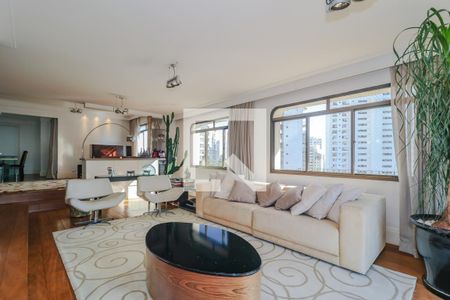 Sala de apartamento à venda com 3 quartos, 245m² em Vila Andrade, São Paulo